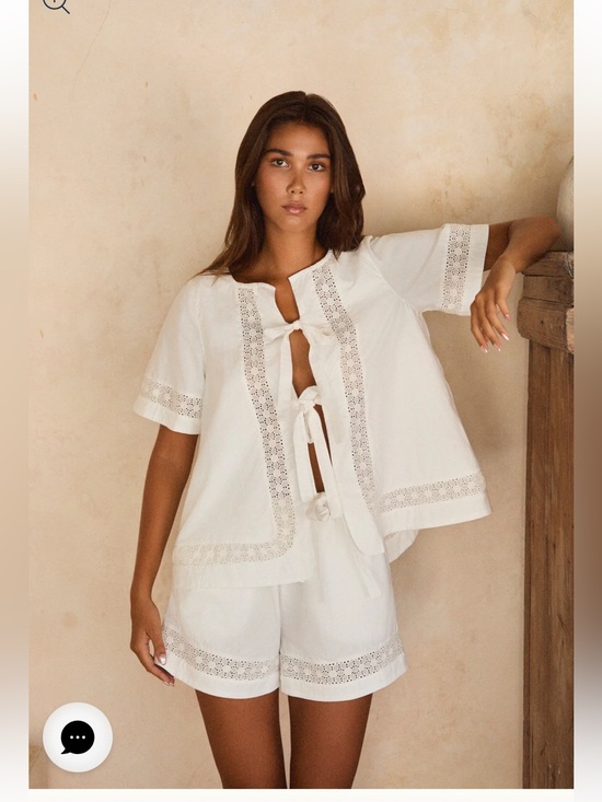 Piyama Other - NWOT Piyama Giselle Pajama Lounge Set White Size XS
